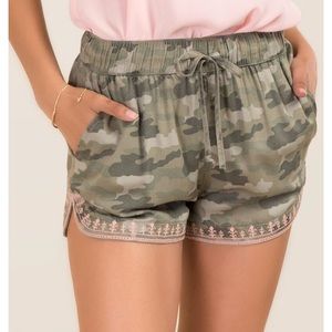 Camo shorts